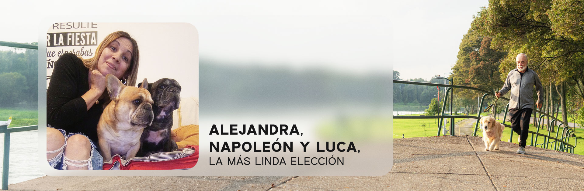 Alejandra, Napoleón y Luca, historias reales Nutriss