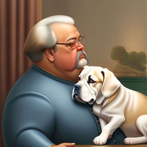 LOS PERROS QUE BOTERO CREÓ POR AMOR A ELLOS