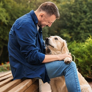 ¿Tu perro sabe cuándo necesitas compañía?