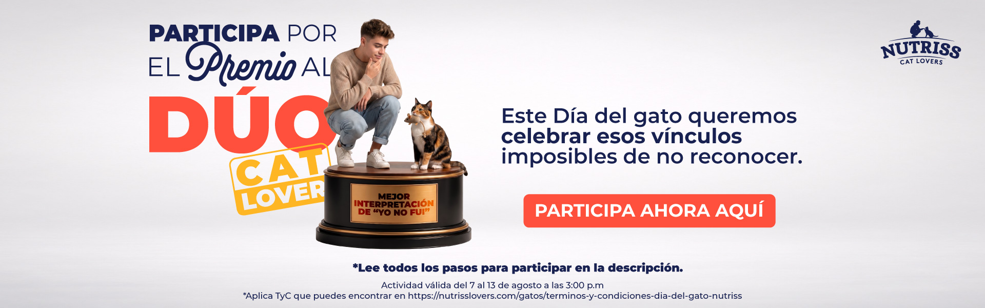 Banner: NG Día del gato