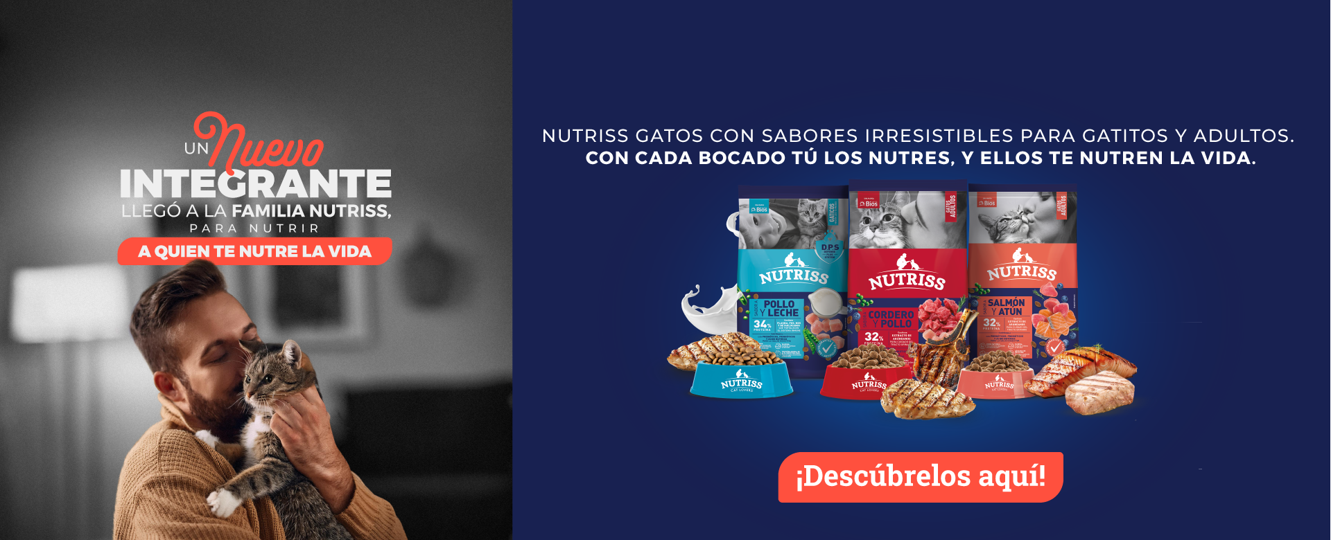 Nutriss gatos sabores