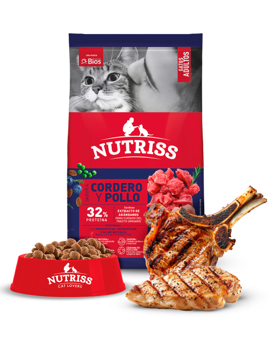 Nutriss Adultos sabor Cordero y Pollo