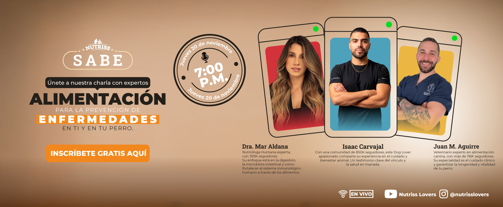 Banner Webinar Nutriss Sabe