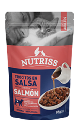 Nutriss Trocitos en salsa para gatos